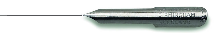 Lithografic Nib. Extra fine nib with very flexible point. Ideal for drawing and detailed ink work. Code: DP518 polished Lithografic Nib. Extra fine nib with very flexible point. Ideal for drawing and detailed ink work. Code: DP518 polished