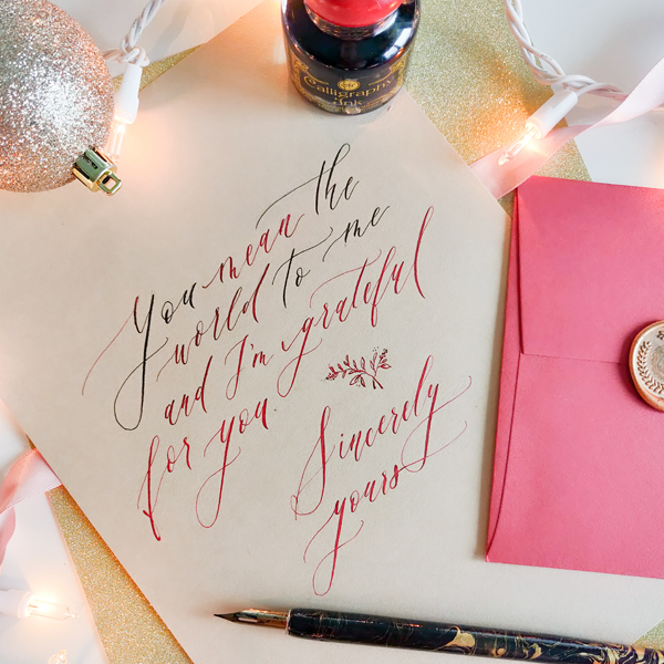Mindfull Calligraphy with Mandy Wan