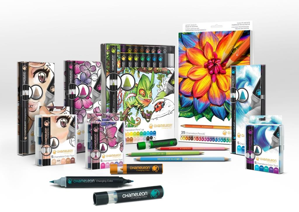 MANUSCRIPT APPOINTED EXCLUSIVE UK DISTRIBUTOR FOR AWARD WINNING CHAMELEON ART PRODUCTS