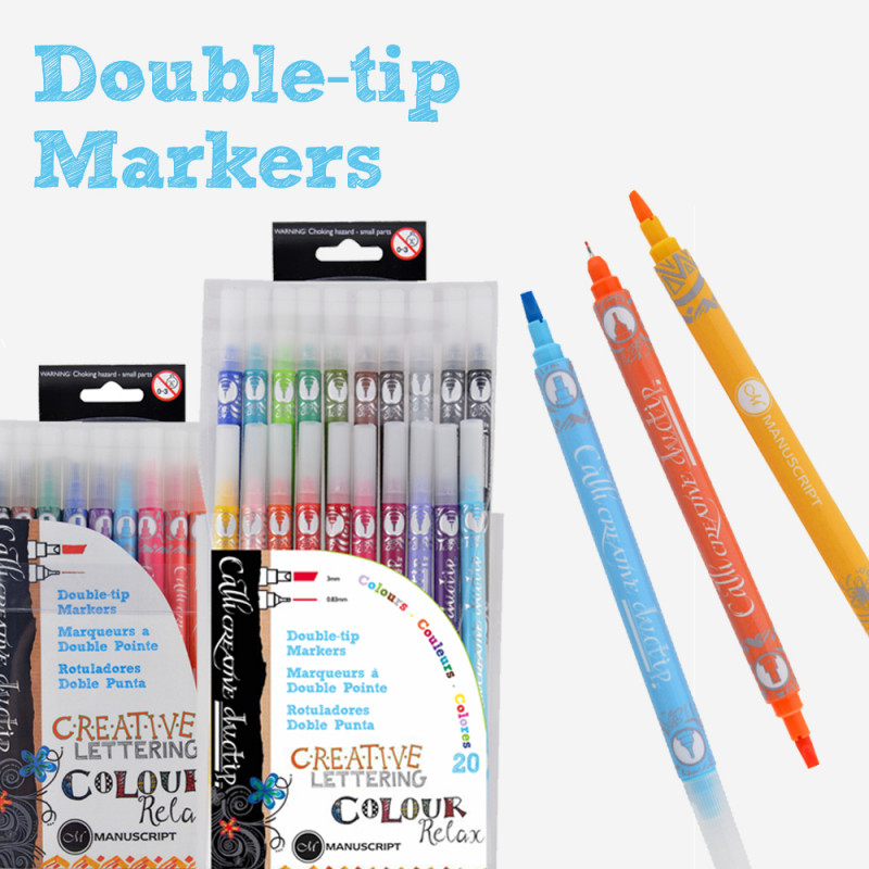 Manuscript Callicreative Duotip Marker Sets